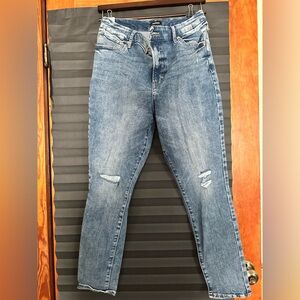 Express High Rise Skinny Jeans